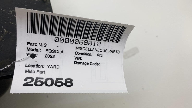 ⭕22-24 Mercedes-Benz EQS 450+ Spare Tire Panel Load Compartment Well A