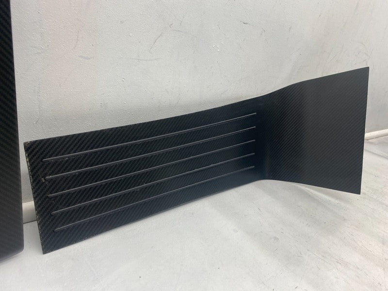 1002362 00 C 12-20 Model S Center Console Floor Finisher Rubber Mat & Cup Holder 1002362-00-C