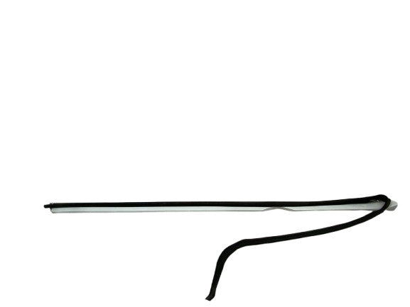 101221500F ⭕12-23 Model S Left Rocker Panel Scuff Plate Molding w/ Rubber Seal 1012215-00-F