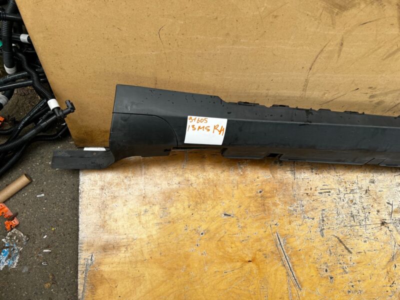 600587500E ⭕ 2012-2020 Tesla Model S Skirt Rocker Molding Sill Panel Right OEM 6005875-00-E