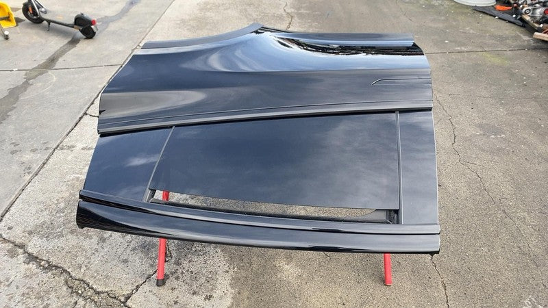 ⭕ 21-25 Tesla Model X Rear Driver Left Side Falcon Door Shell Panel Bl