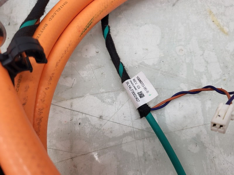 103018200E ⭕ 12-15 Model S MS Rear HV Junction Box to Charge Port Wire Harness 1030182-00-E