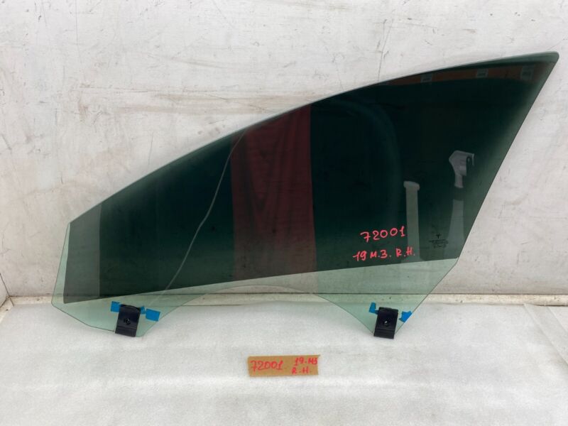 43R-004530 ⭕ 2017-2019 Tesla Model 3 Front Passenger Door Window Glass Right RH Single Pane