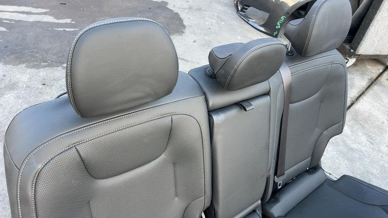 2022-2024 Kia EV6 Rear Left & Right 2nd Row Backseat Bench Seat Perforated Black