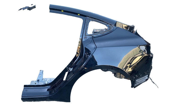 ⭕2021-2023 Tesla Model 3 Rear Left Quarter Panel Structural Frame Cut Black PBSB