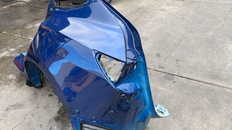 ⭕ 2020-2024 Tesla Model Y Rear Left Quarter Panel Structural Cutout LH Blue PPSB