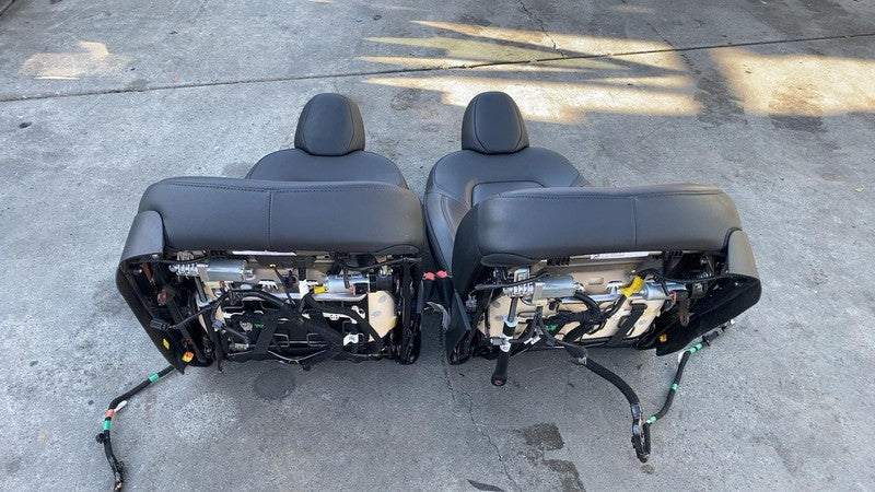 ⭕ 2017 2018 2019 2020 Tesla Model 3 Set Front Left & Right Seat Assembly Black