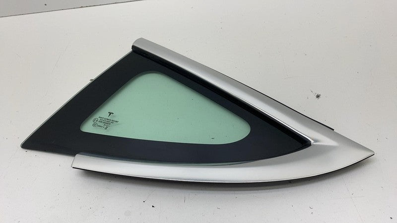 1080703-00 ⭕ 2017-2020 Tesla Model 3 Rear Left Quarter Fixed Window Glass LH OEM 1080703-00