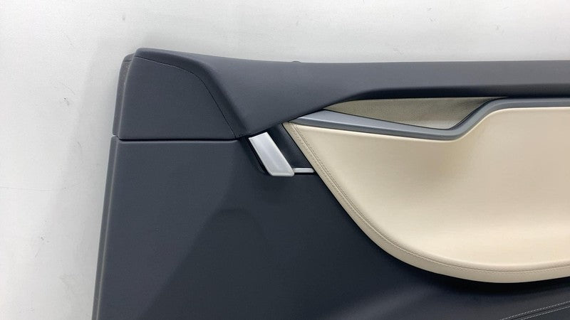 ⭕ 2016-2020 Model S Front Right Interior Door Panel Trim Card Cover 10