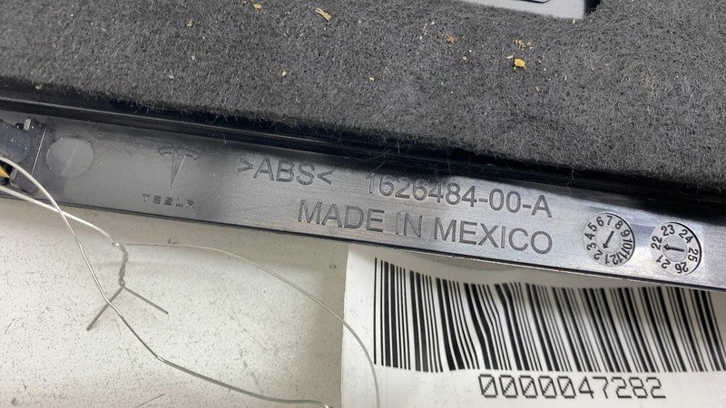 ⭕ 21-23 Model X Rear Left Door Lower Sill Scuff Plate Carrier Trim 162