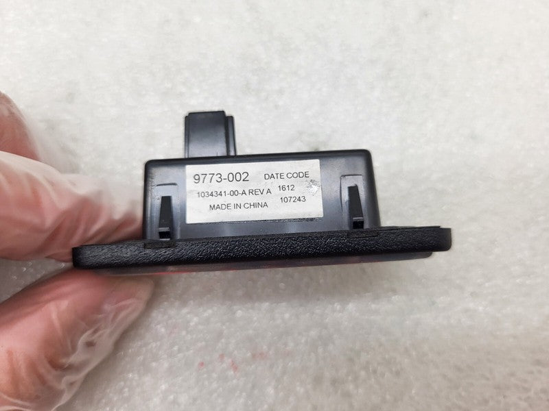 1034341 00 A ⭕ 12-20 Model S X Rear Bumper Left = Right License Plate Lamp Light 1034341-00-A