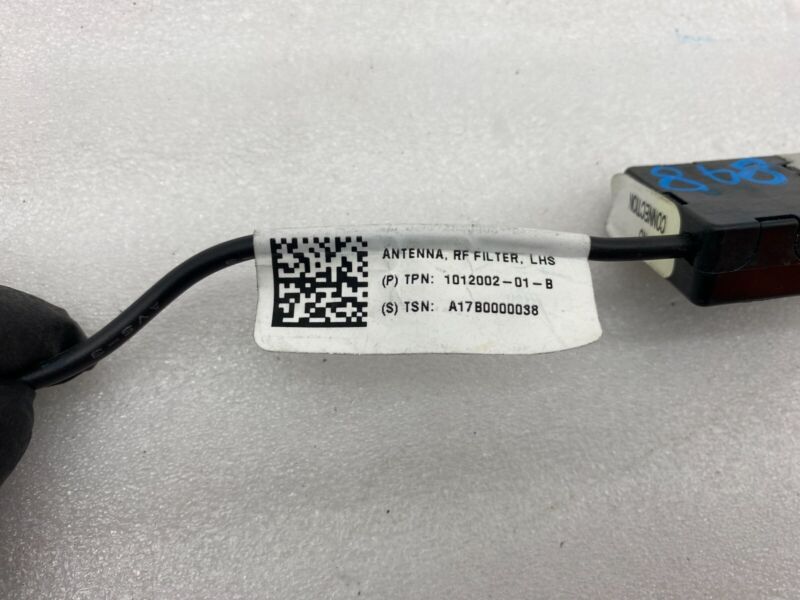 101200201B 2012-2020 Tesla Model S X Left Radio Antenna Noise RF Filter Module Amplifier LH