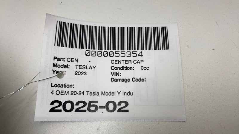 118823300A 2020-2023 Tesla Model Y MY 20" Uberturbine Center Cap Induction Lug Nut Cover x4