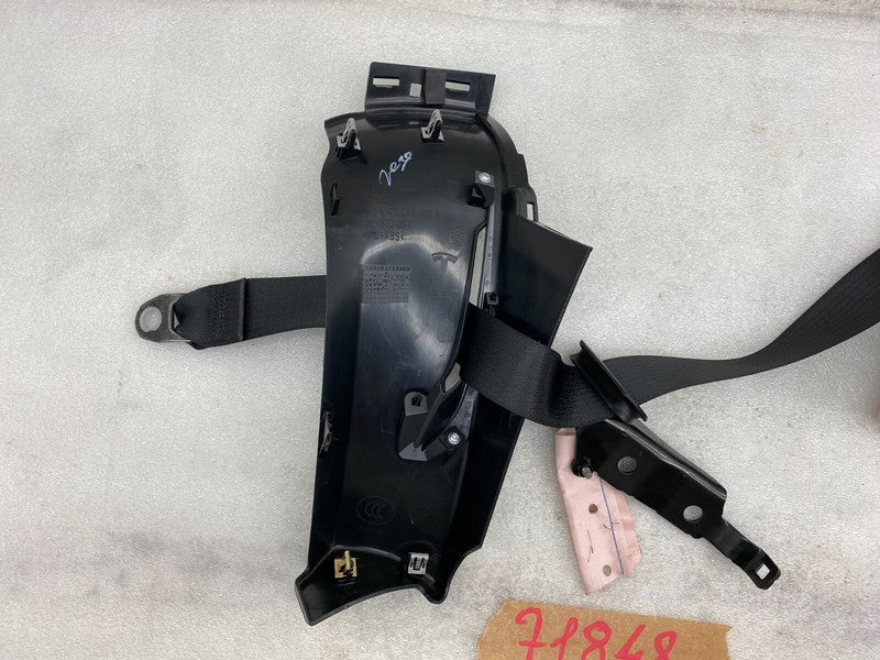 102313605D ⭕ 12-15 Model S Rear Right Seat Belt Retractor w/ Mid C-Pillar Trim 1023136-05-D