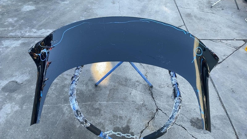 2017-2020 Tesla Model 3 M3 Rear Trunk Decklid Shell Panel Assembly Bla