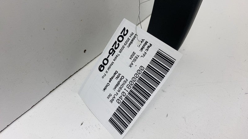 183584000A ⭕23-25 Tesla Model X Front Right Wheel Fender Garnish Flare Molding 1835840-00-A