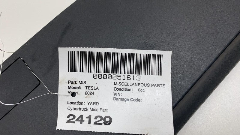 174153800C 2024-2025 Tesla Cybertruck Driver Sail Applique Molding Trim Left 1741540-00-C