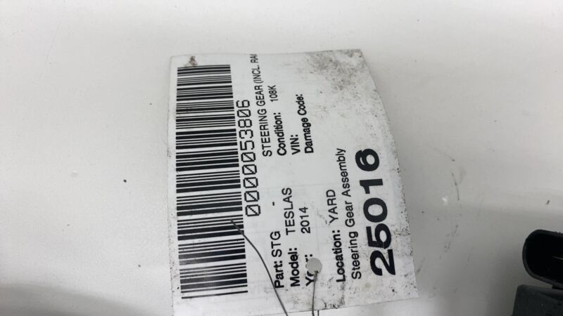 EJ32-3200-DB 2012-2015 Tesla Model S Power Steering Gear Rack Pinion & Motor w/ Tie Rod AWD