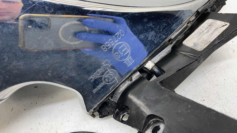 ⭕2012-2015 Tesla Model S Front Right Exterior Rear View Door Mirror RH Blue PMMB