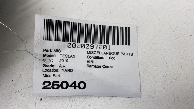 ⭕ 2016-2020 Model X Rear Driver Side Lower C-Pillar Trim Cover Left 10