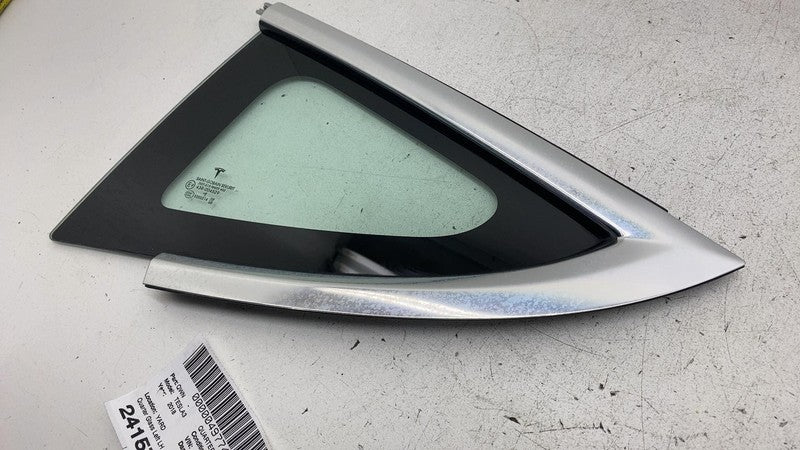 2017-2020 Tesla Model 3 M3 Rear Driver Side Quarter Fixed Window Glass