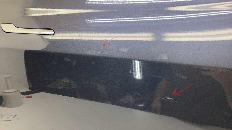 ⭕ 2017-2020 Tesla Model 3 Front Passenger Side Door Shell Panel Right Gray PMNG