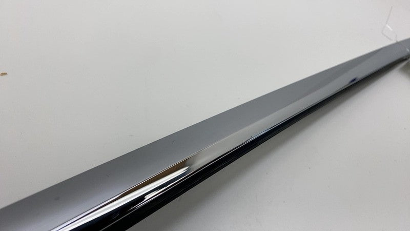 2012-2020 Tesla Model S Rear Driver Door Window Outer Belt Molding Chrome Left