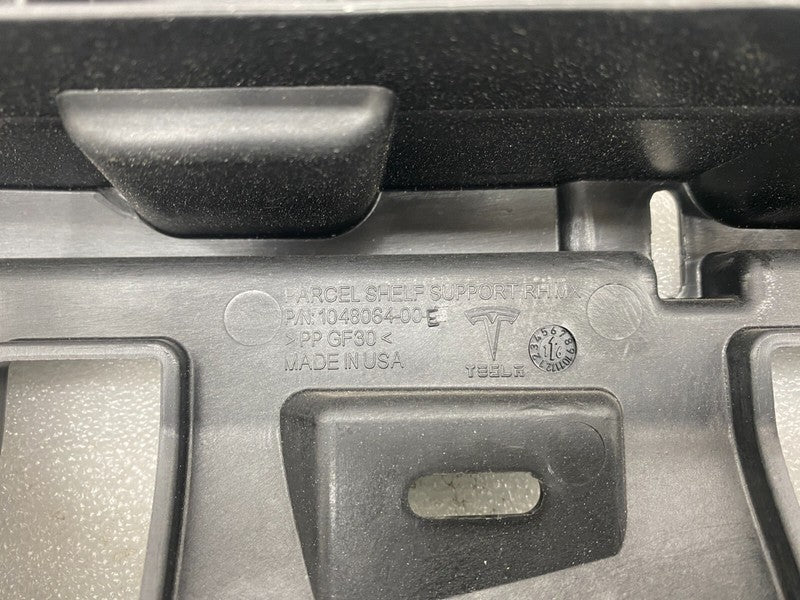 ⭕ 16-20 Model X Rear Right Trunk Parcel Shelf Support Bracket Panel 10