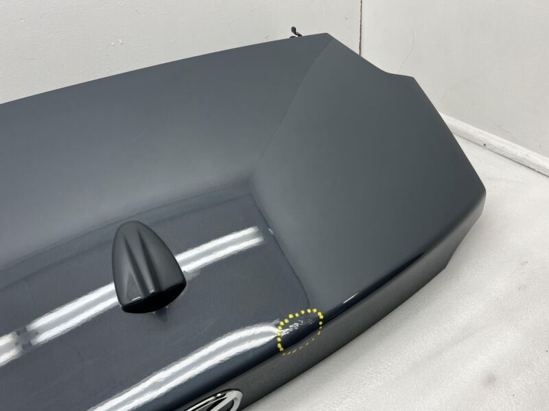 2017-2023 Mazda MX-5 Miata Rear Trunk Deck Lid w/ Hinges & Wire Harness Gray 47C