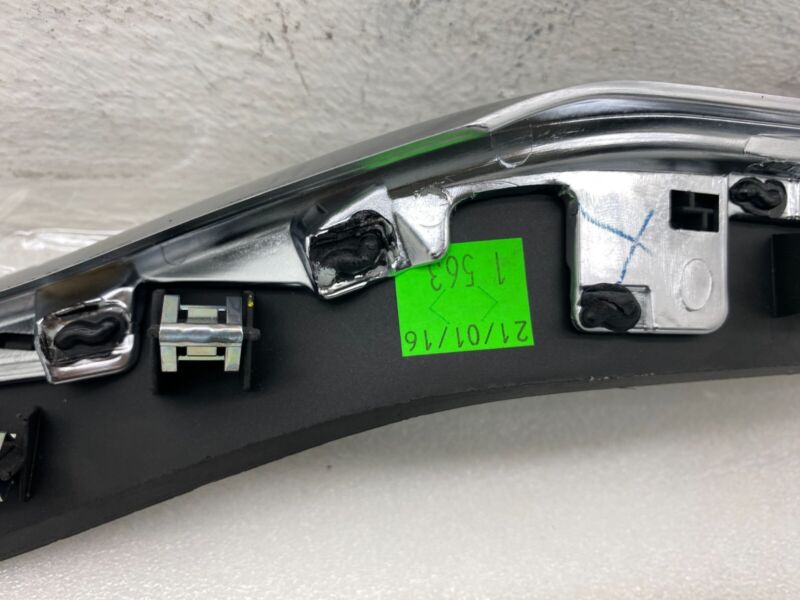 2016-2020 Tesla Model X MX Front Driver Side Door Decor Trim Obeche Left LH Assy
