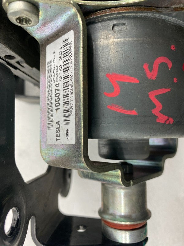 6006359 00 A ⭕ 12-15 Tesla Model S MS Brake Servo Booster Vacuum Pump & Isolator 6006359-00-A