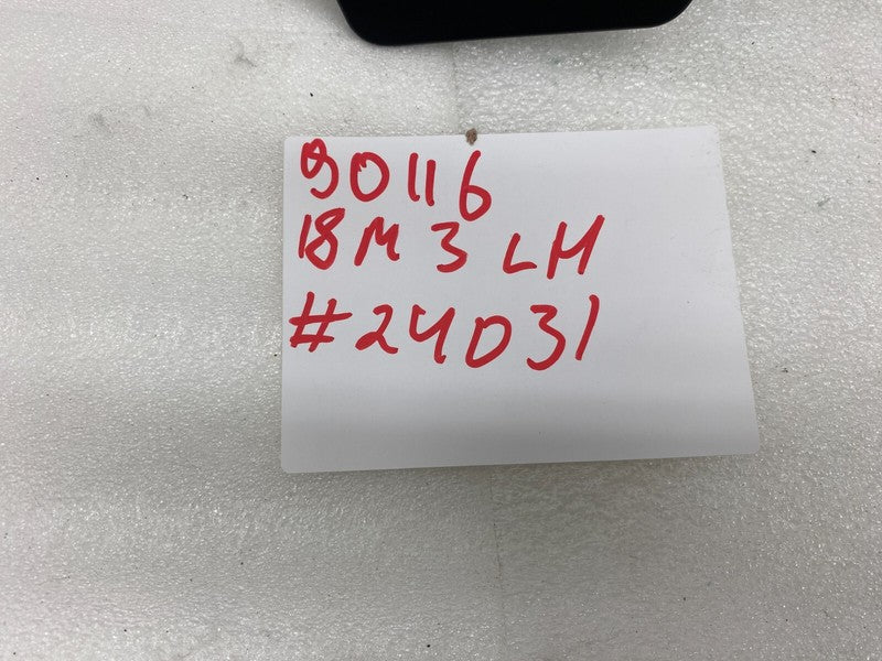 110043700C ⭕17-23 Model 3 Driver Side B-Pillar Applique Glass with Camera Left 1100437-00-C