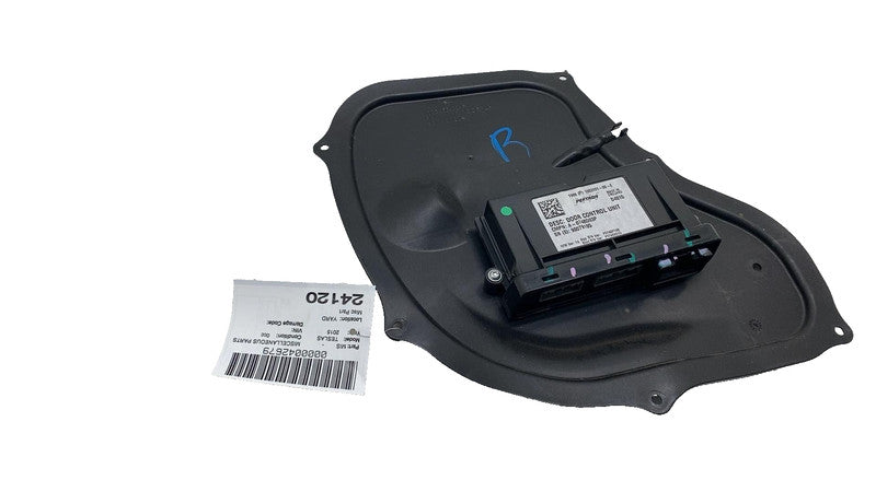 ⭕ 12-20 Tesla Model S Front Left Door Control Unit Module w/ Plate 100