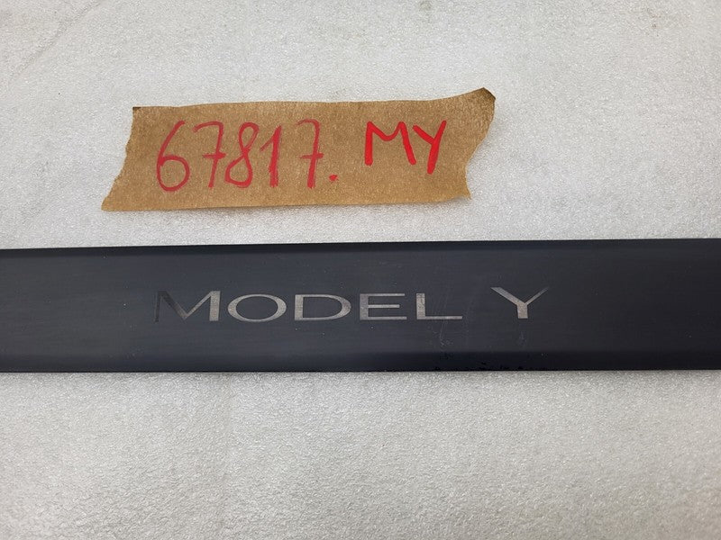 149430100A ⭕20-25 Model Y Front Left or Right Door Sill Scuff Plate Cover Trim 1494301-00-A