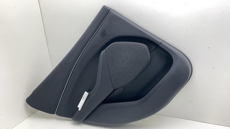 153163142-405 ⭕ 21-24 Ford Mustang Mach-E Rear Left Door Trim Panel Cover Black 153163142-405