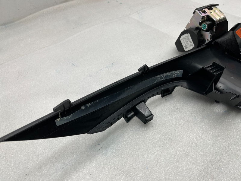 ⭕ 17-23 Model 3 M3 Rear Left Seat Belt w/ C-Pillar Upper Trim Cover 10