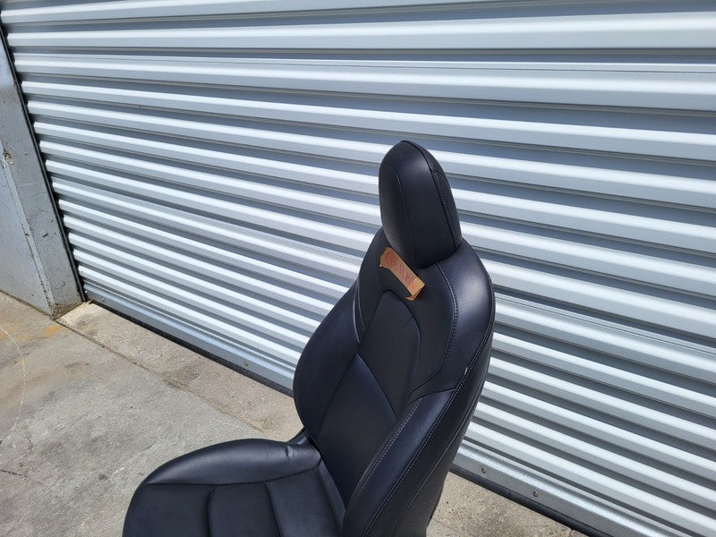 ⭕ 2017-2022 Tesla Model 3 Y Front Passenger Side 1st Row Seat Black Right Assy