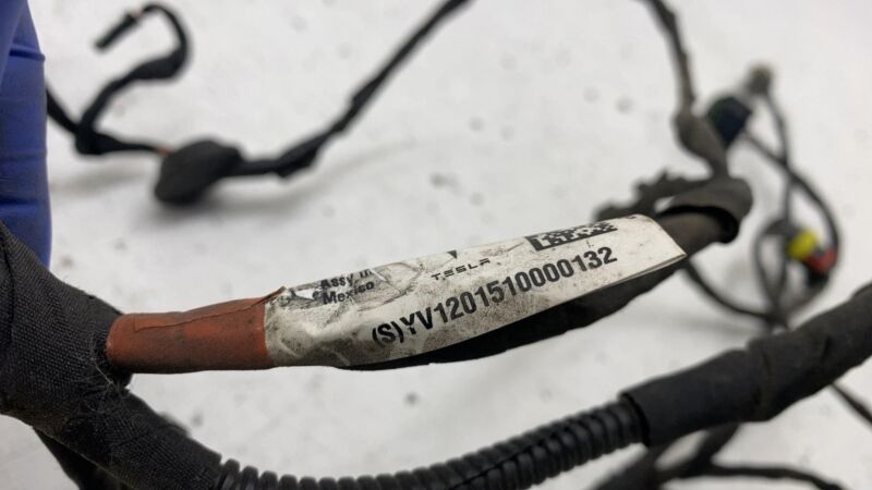103533807M 2012-2020 Tesla Model S MS Front End Bumper Wiring Harness Cable Wire Loom Assy