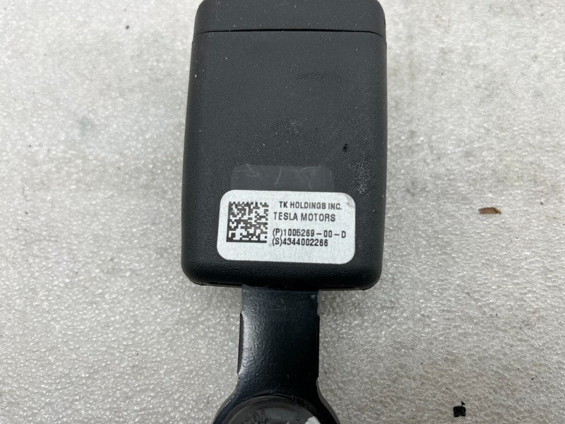 1005269 00 D ⭕ 2012-2020 Tesla Model S Rear Left or Right Seat Belt Buckle Black 1005269-00-D