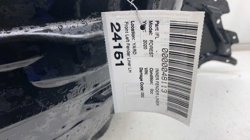 59110SJ030 2019-2021 Subaru Forester Front Driver Wheel Fender Liner Splash Shield Left LH