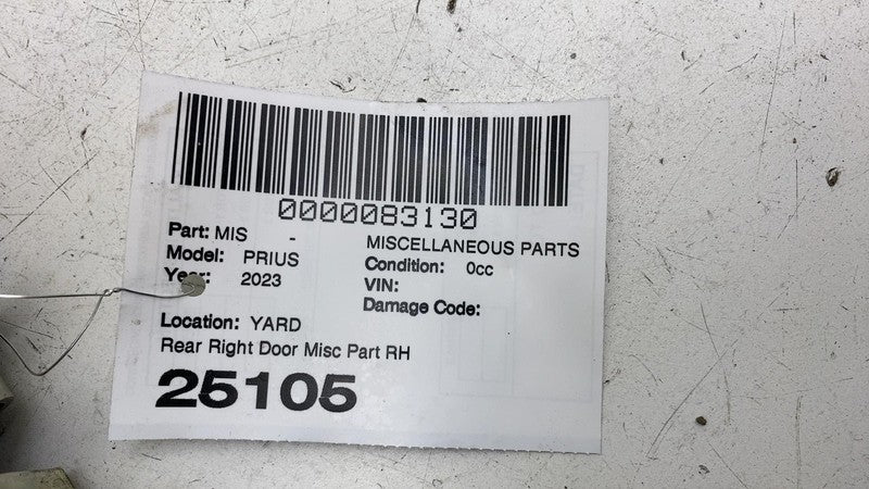 ⭕ 2023-2025 Toyota Prius Rear Passenger Side Door Lock Latch Actuator