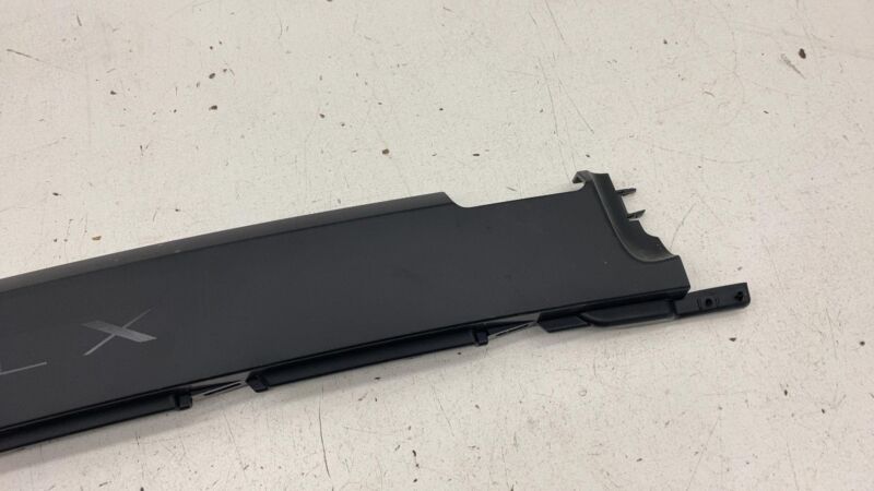 110513200F ⭕ 21-24 Tesla Model X MX Rear Left Side Door Sill Spine Panel Cover 1105132-00-F