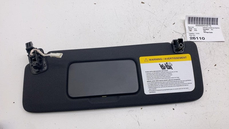 ⭕ 2022-2025 Rivian R1S Front Driver Side Windshield Sun Visor Sunvisor Left LH