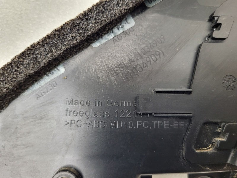 1034909 ⭕ 16-20 Model X MX Front Right Door Quarter Applique Corner Glass Cover 1034909