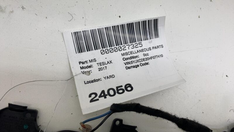 2016-2020 Tesla Model X MX Front Driver Assist Autopilot Triple Camera w/ Trim