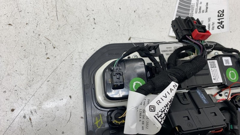 PT00028143001 2022-2024 Rivian R1T R1S Roof Overhead Console Dome Light Lamp w/ Hazard Switch