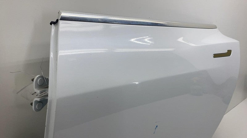 ⭕ 2017-2020 Tesla Model 3 Rear Driver Side Door Shell Panel Left LH White - PPSW