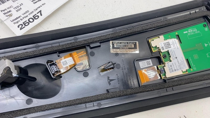 ⭕2024 2025 Tesla Model 3 Right B-Pillar Applique Glass Trim Molding 17