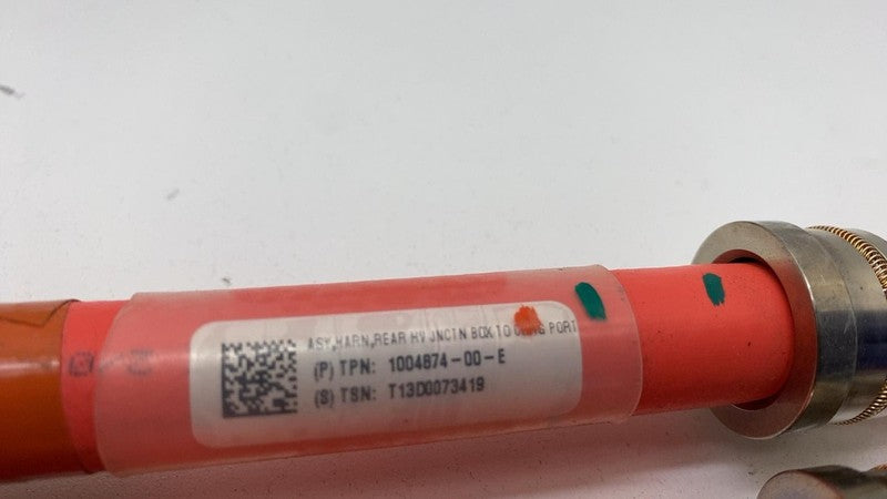 ⭕ 12-15 Model S Rear HV Junction Box to Charge Port Cable Harness 1004