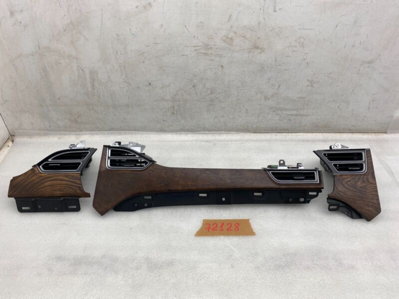 109688000A 2016-2020 Tesla Model S MS SET of Dash A/C Air Vent Outlet Dashboard Trim Panel
